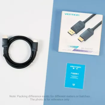 Cable Vention DP a HDMI 1,5 m negro DisplayPort HDMI 1,5 m