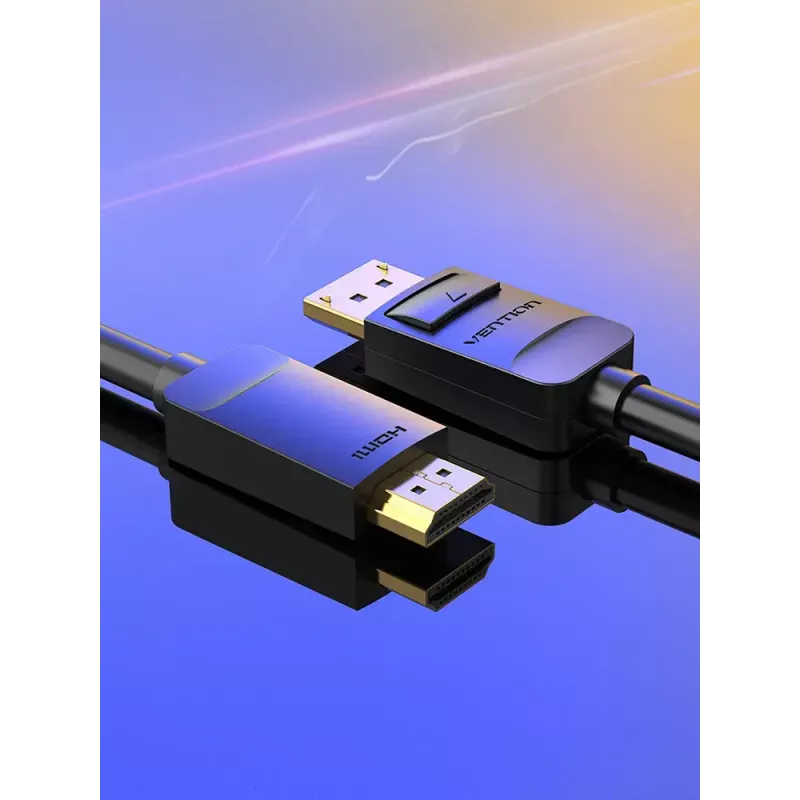 Cable Vention DP a HDMI 1,5 m negro DisplayPort HDMI 1,5 m