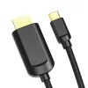 Cable Vention Type-C a HDMI 2 m negro USB Type-C HDMI