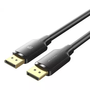 Cable DisplayPort Vention HAKBI — DisplayPort a DisplayPort, 3 m, negro