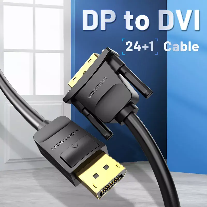 Cable Vention HAFBH de DisplayPort a DVI, 2 m