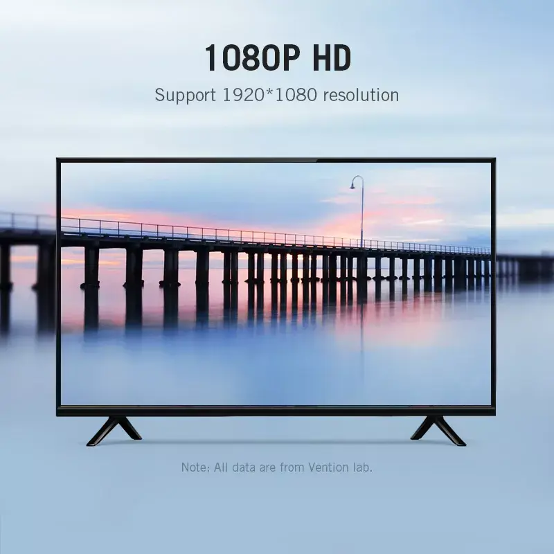 Vention AIDB0 conversor de HDMI a VGA, audio de 3,5 mm