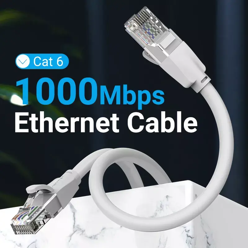 Cable de red Vention Cat.6 UTP patch RJ-45 1,5 m gris