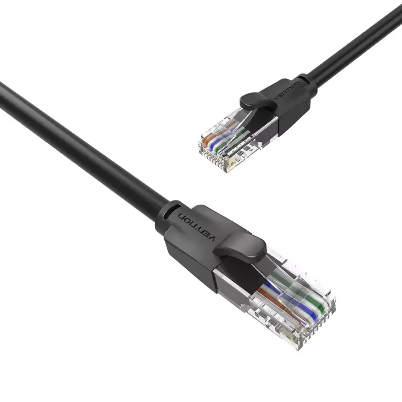 Vention IBEBQ cable de conexión Cat.6 UTP, 20 m, negro