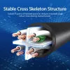 Vention IBEBI cable de conexión Cat.6 UTP, 3 m, negro