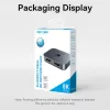 Vention AKPH0 conmutador HDMI bidireccional de 2 puertos, 8K, aleación de aluminio, gris