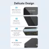Conmutador HDMI bidireccional 2 puertos 4K Vention AKOB0 — 3 conectores HDMI, 3840×2160@60Hz, ABS, Plug and Play