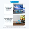 Conmutador HDMI bidireccional 2 puertos 4K Vention AKOB0 — 3 conectores HDMI, 3840×2160@60Hz, ABS, Plug and Play