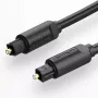 Cable de fibra óptica Vention 1M negro TOSLINK conector macho a conector macho