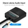 Convertidor VGA a HDMI Vention 0,15 m negro VGA HDMI Micro-USB audio