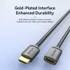 Vention AHCBF cable HDMI, HDMI macho a HDMI hembra, 1 m, 4K, negro