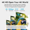 Vention AHCBF cable HDMI, HDMI macho a HDMI hembra, 1 m, 4K, negro
