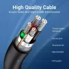 Vention COJBH cable USB 2.0, USB-A macho a USB-A macho, 2 m, 2 A, negro