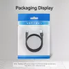 Cable Vention USB 2.0 conector macho A a conector macho C 3A 0,25 m negro