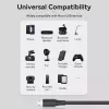 Cable Vention USB 2.0 conector macho A a conector macho Micro-B 2A 2M negro