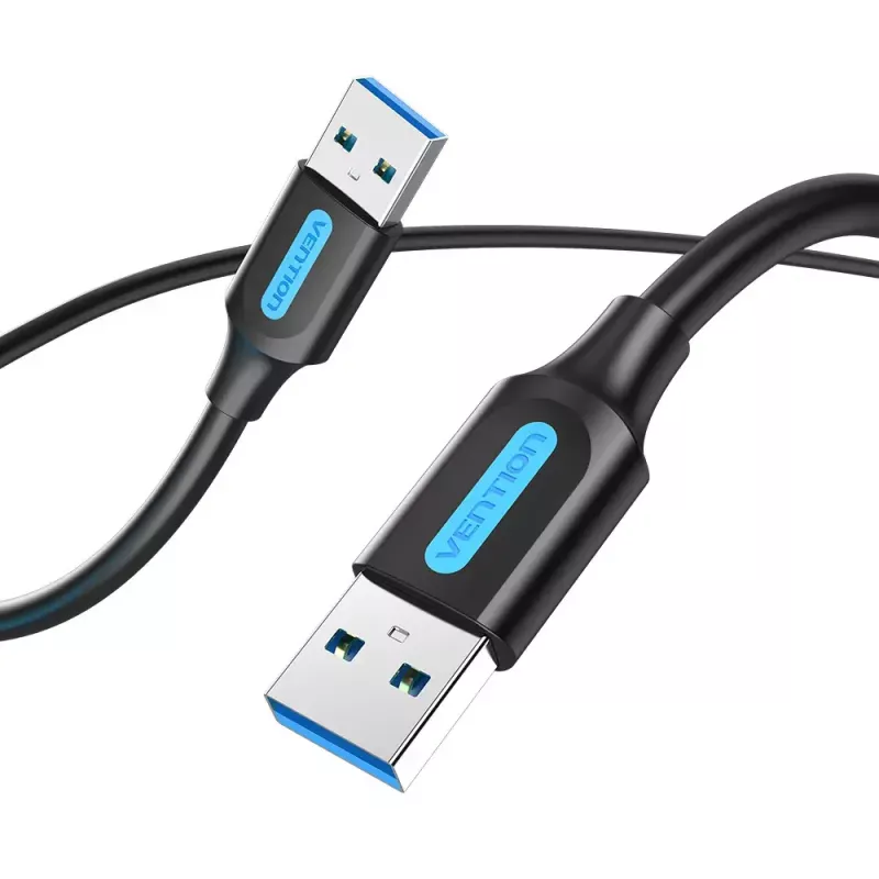 Vention CONBD cable USB 3.0, USB-A macho a USB-A macho, 0,5 m, PVC, negro