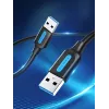 Vention CONBD cable USB 3.0, USB-A macho a USB-A macho, 0,5 m, PVC, negro