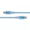 Club 3D CAC-3030 cable USB-C Magnetic-Coil, 240 W PD3.1, bidireccional, carga rápida, 2 m (6,56 ft), azul