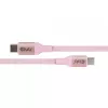 Cable CLUB3D USB-C Magnetic-Coil 240W rosa 2m USB 2.0