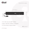 Dock portátil CLUB3D 10-1 USB Type-C® 10Gbps a HDMI™ 8K30Hz PD3.1 máx. 140 vatios