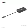 HUB CLUB3D USB Gen2 Type-C a Dual DisplayPort 4k60Hz 7-en-1