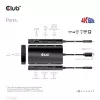 HUB CLUB3D USB Gen2 Type-C a Dual DisplayPort 4k60Hz 7-en-1