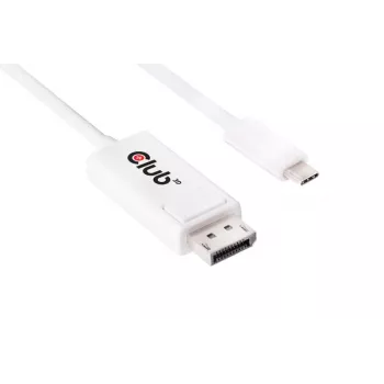 Adaptador CLUB3D cable USB 3.1 tipo C a DisplayPort 1.2 UHD