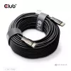 Cable AOC híbrido CLUB3D HDMI™ 8K60Hz/4K120Hz 30m / 98,42 ft, 30 m, HDMI tipo A (estándar), HDMI tipo A (estándar), 48 Gbit/s, negro