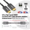Cable AOC certificado CLUB3D Ultra High Speed HDMI™ 4K120Hz/8K60Hz unidireccional M/M 10m