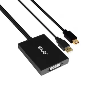 Adaptador activo MiniDisplayPort 1.2a a Dual Link DVI-D CLUB3D CAC-1130