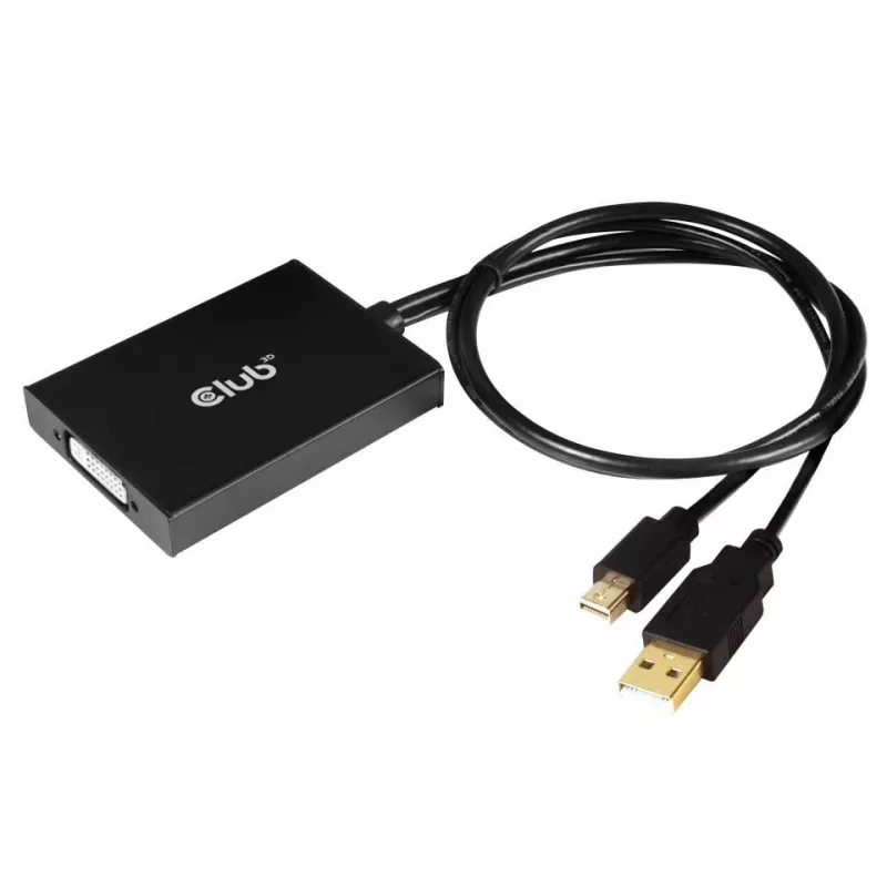 Adaptador activo MiniDisplayPort 1.2a a Dual Link DVI-D CLUB3D CAC-1130