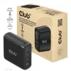 Cargador de viaje CLUB3D 100W tecnología GaN, cuatro puertos USB Type-A(2x) y -C(2x), compatibilidad con Power Delivery(PD) 3.0