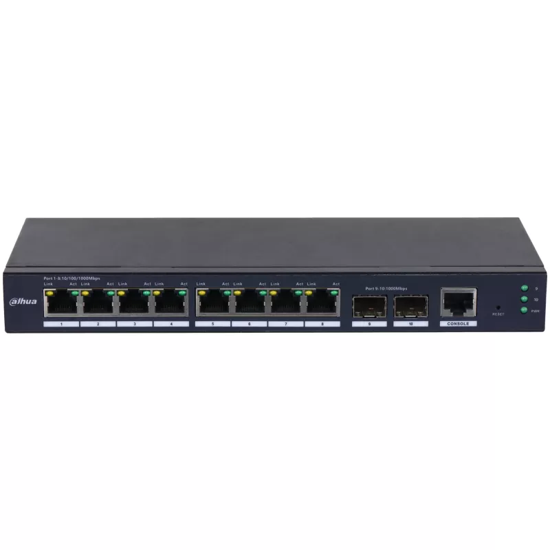 Dahua Technology SG4010-2F gestionado L2 Gigabit Ethernet (10/100/1000) negro