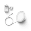 Philips Hue White and Colour Ambience Bloom lámpara de mesa, lámpara de mesa inteligente, ZigBee, blanco, LED integrado, metal, bombillas no reemplazables