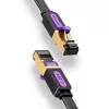 Cable de red Vention plano Cat.7 latiguillo 3M negro