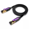 Cable de red Vention plano Cat.7 latiguillo 3M negro