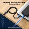 Vention USB 2.0 A macho a A hembra cable de extensión 3M negro PVC tipo