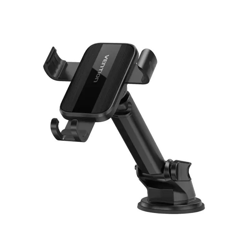 Vention KCOB0 soporte de coche para teléfono con sujeción automática y ventosa, tipo cuadrado, negro