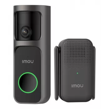Timbre inalámbrico Imou DB-3EP-4M0W/DS3 negro vídeo HD 4MP