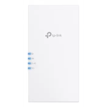 Repetidor Wi-Fi TP-Link RE220BE — banda dual 2,4/5 GHz, 802.11ac, 2 antenas externas, entrada 100–240 V