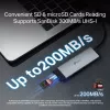 Hub USB Type-C TP-Link UH7021C — HDMI, USB 3.2 Gen1, USB 2.0, SD/microSD, 5000 Mbit/s, aluminio negro