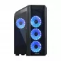 Caja de PC CHIEFTEC Scorpion 3 GL-03B-OP — torre ATX/Micro-ATX/Mini-ITX, cristal templado, 3 ventiladores frontales de 120 mm