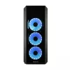 Chieftec Scorpion 3 GL-03B-OP caja Midi Tower, ATX/MicroATX/Mini-ITX, negra, RGB, paneles de cristal