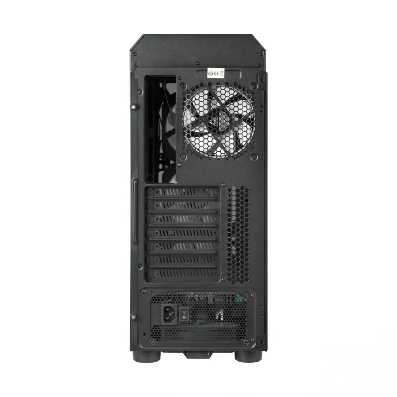 Chieftec Scorpion 3 GL-03B-OP caja Midi Tower, ATX/MicroATX/Mini-ITX, negra, RGB, paneles de cristal