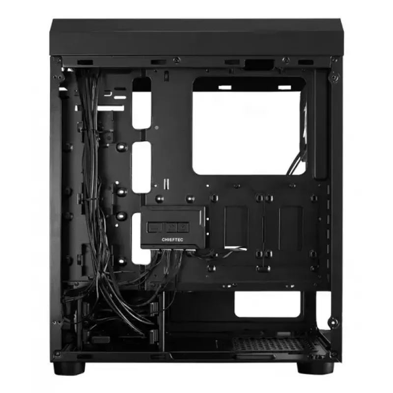 Chieftec Scorpion 3 GL-03B-UC-OP caja de PC Midi Tower, ATX/micro ATX/Mini-ATX, negra