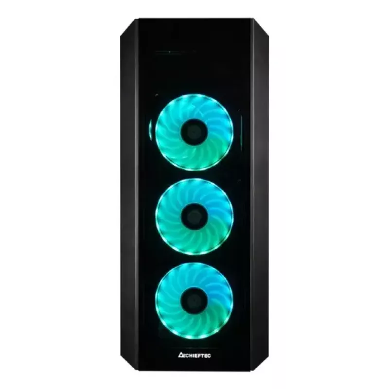 Chieftec Scorpion 3 GL-03B-UC-OP caja de PC Midi Tower, ATX/micro ATX/Mini-ATX, negra