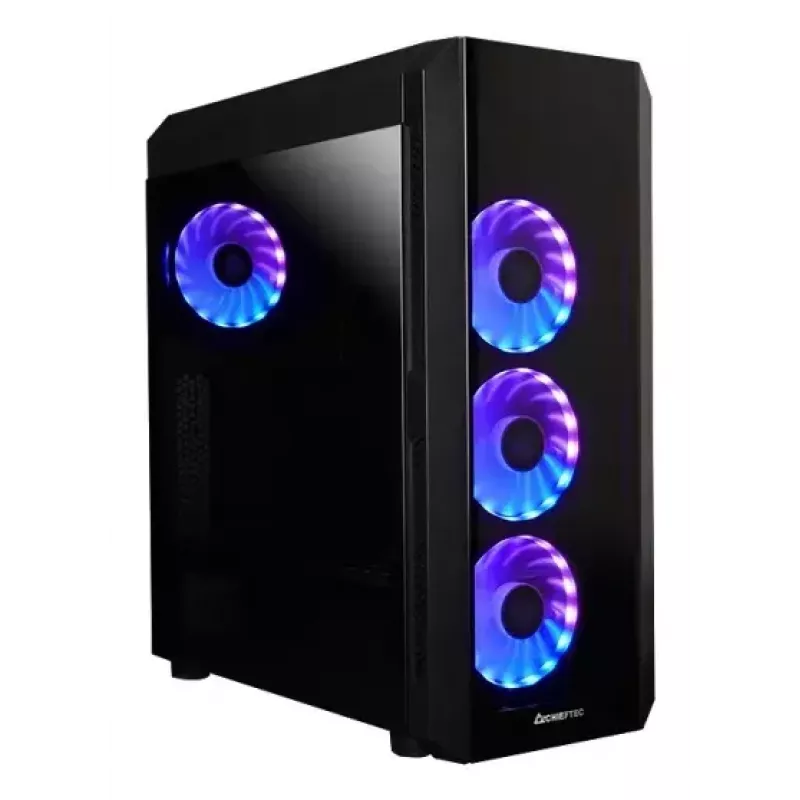 Chieftec Scorpion 3 GL-03B-UC-OP caja de PC Midi Tower, ATX/micro ATX/Mini-ATX, negra