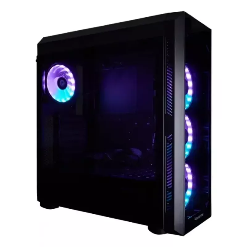 Chieftec Scorpion 3 GL-03B-UC-OP caja de PC Midi Tower, ATX/micro ATX/Mini-ATX, negra