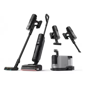 Dreame H15 Mix aspirador de batería 2 en 1 batería en seco y húmedo sin bolsa 400 W negro 5 Ah