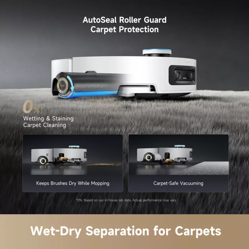 Robot aspirador Dreame Aqua10 Ultra Roller Complete blanco
